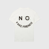 NO FAKE FRIENDS TEE - BASIC CREAM
