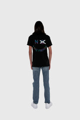 NO FAKE FRIENDS TEE, HALF SHADOW TEE, HOODIE, BLACK TEE, TEE, TSHIRT, BLACK LOGO TSHIRT, BLACK TSHIRT, HALF SHADOW HOMIES, NO FAKE FRIENDS, 3M TEE, 3M TSHIRT, RELFECTIVE TSHIRT, 3M