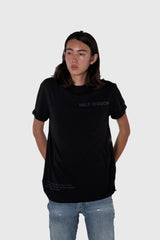 NO FAKE FRIENDS TEE, HALF SHADOW TEE, HOODIE, BLACK TEE, TEE, TSHIRT, BLACK LOGO TSHIRT, BLACK TSHIRT, HALF SHADOW HOMIES, NO FAKE FRIENDS, 3M TEE, 3M TSHIRT, RELFECTIVE TSHIRT, 3M