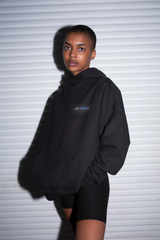NO FAKE FRIENDS HOODIE - AURORA REFLECTIVE BLACK