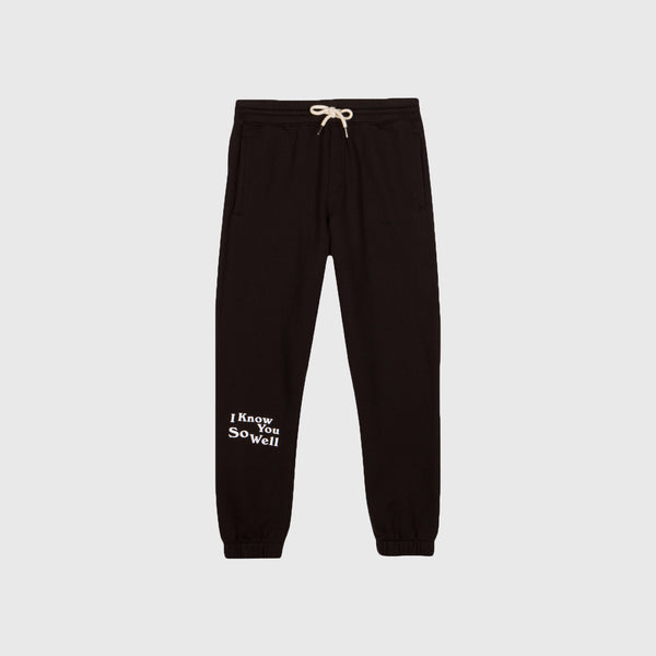 IKYSW SWEATPANTS - BLACK PUFF