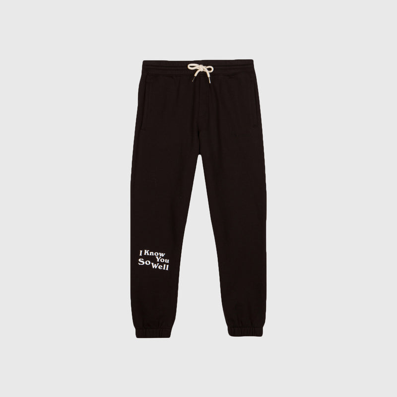IKYSW SWEATPANTS - BLACK PUFF