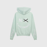 NO FAKE FRIENDS HOODIE - MINT SLUSH