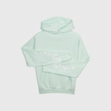 NO FAKE FRIENDS HOODIE - MINT SLUSH