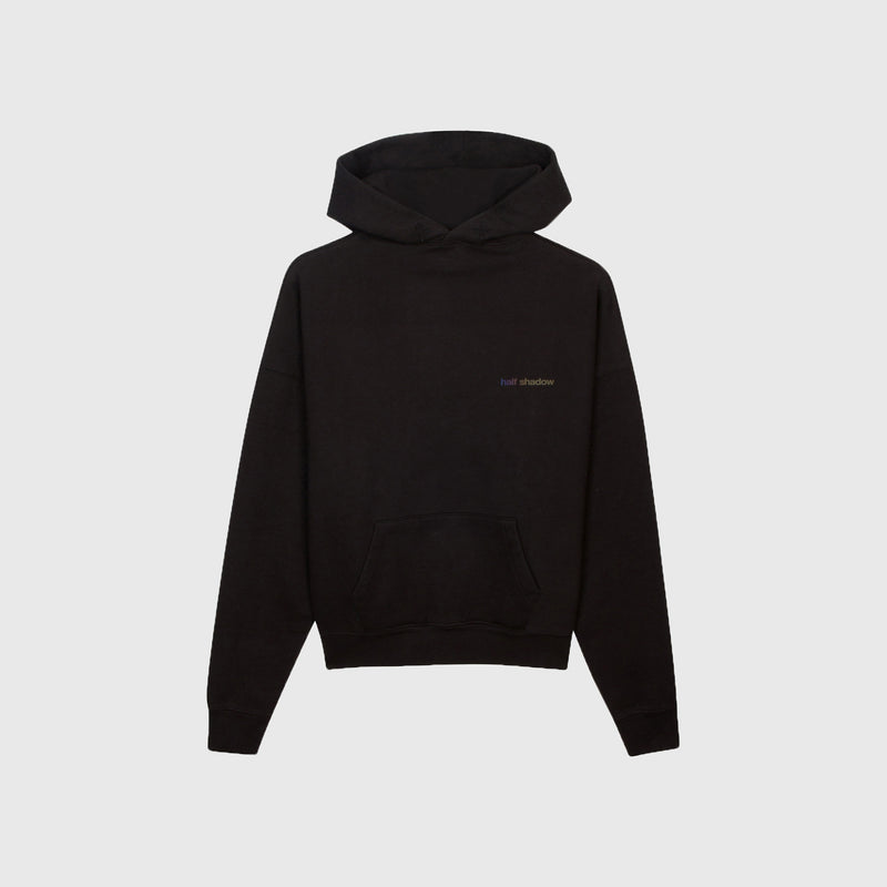 NO FAKE FRIENDS HOODIE AURORA BLACK by Half Shadow HALF SHADOW