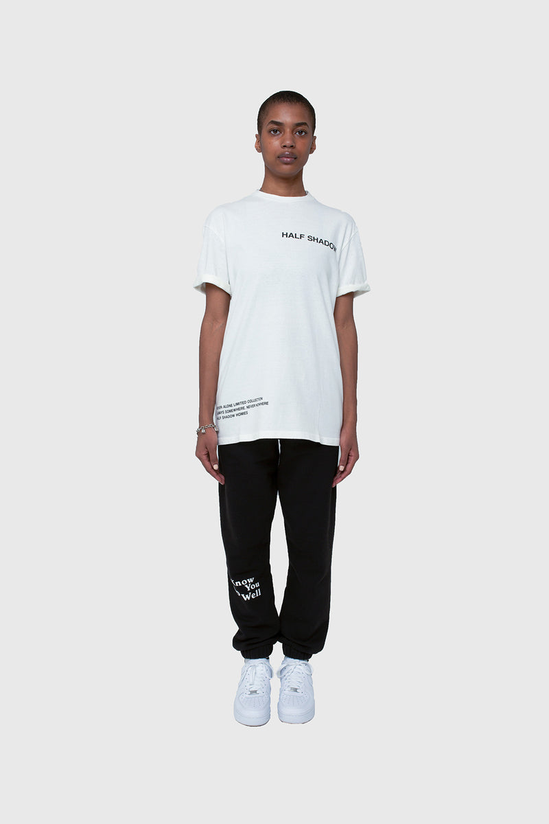 NO FAKE FRIENDS TEE, HALF SHADOW TEE, HOODIE, CREME WHITE TEE, TEE, TSHIRT, CREME WHITE LOGO TSHIRT, CREME WHITE TSHIRT, HALF SHADOW HOMIES, NO FAKE FRIENDS