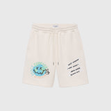 NO MORE HATE CREAM SWEATSHORTS