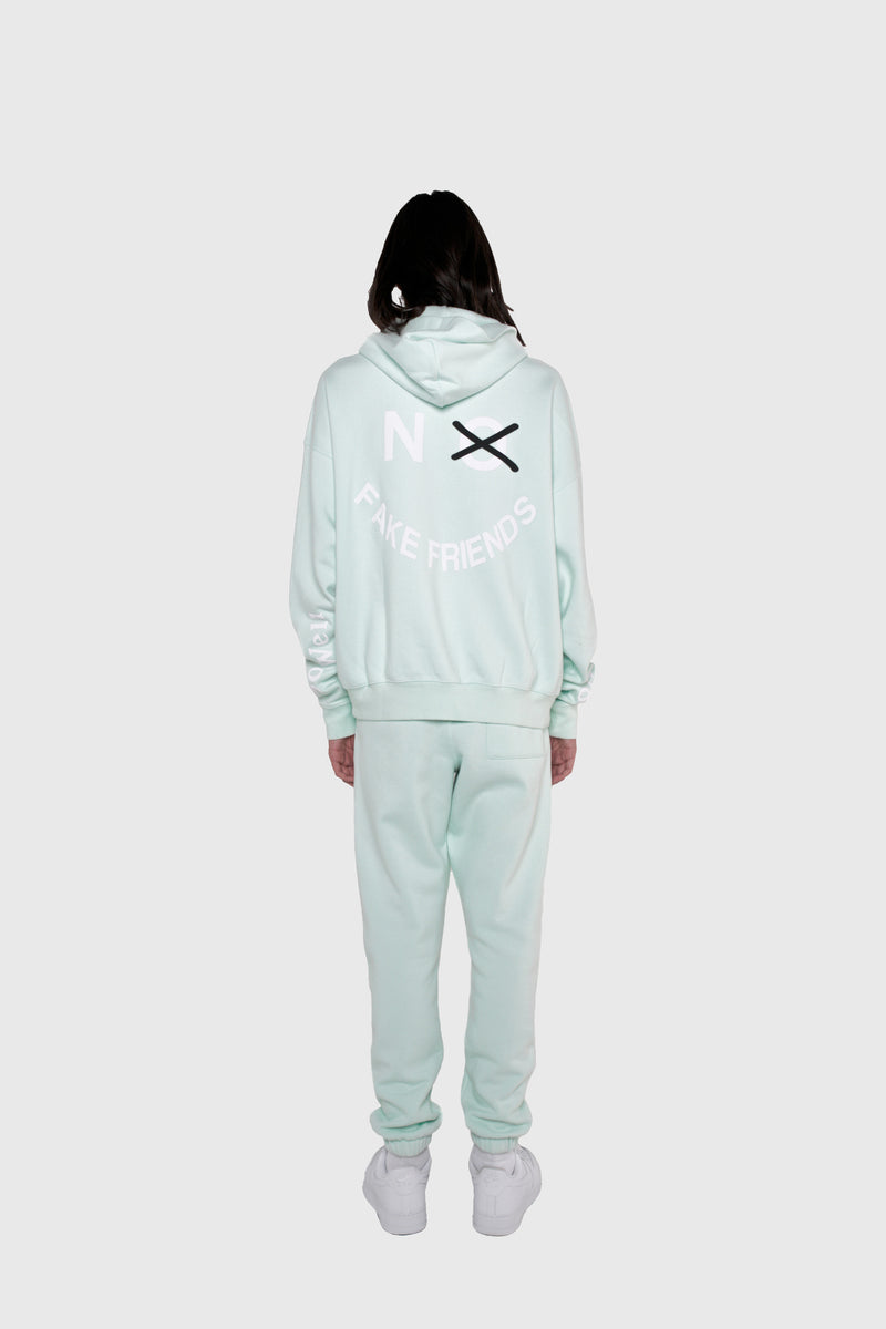 NO FAKE FRIENDS HOODIE, HALF SHADOW HOODIE, HOODIE, BLACK HOODIE, OVERSIZED HOODIE, BLACK LOGO HOODIE, BLACK PULLOVER, IKYSW, I KNOW YOU SO WELL HOODIE, IKYSW, I KNOW YOU SO WELL, HALF SHADOW HOMIES, NO FAKE FRIENDS